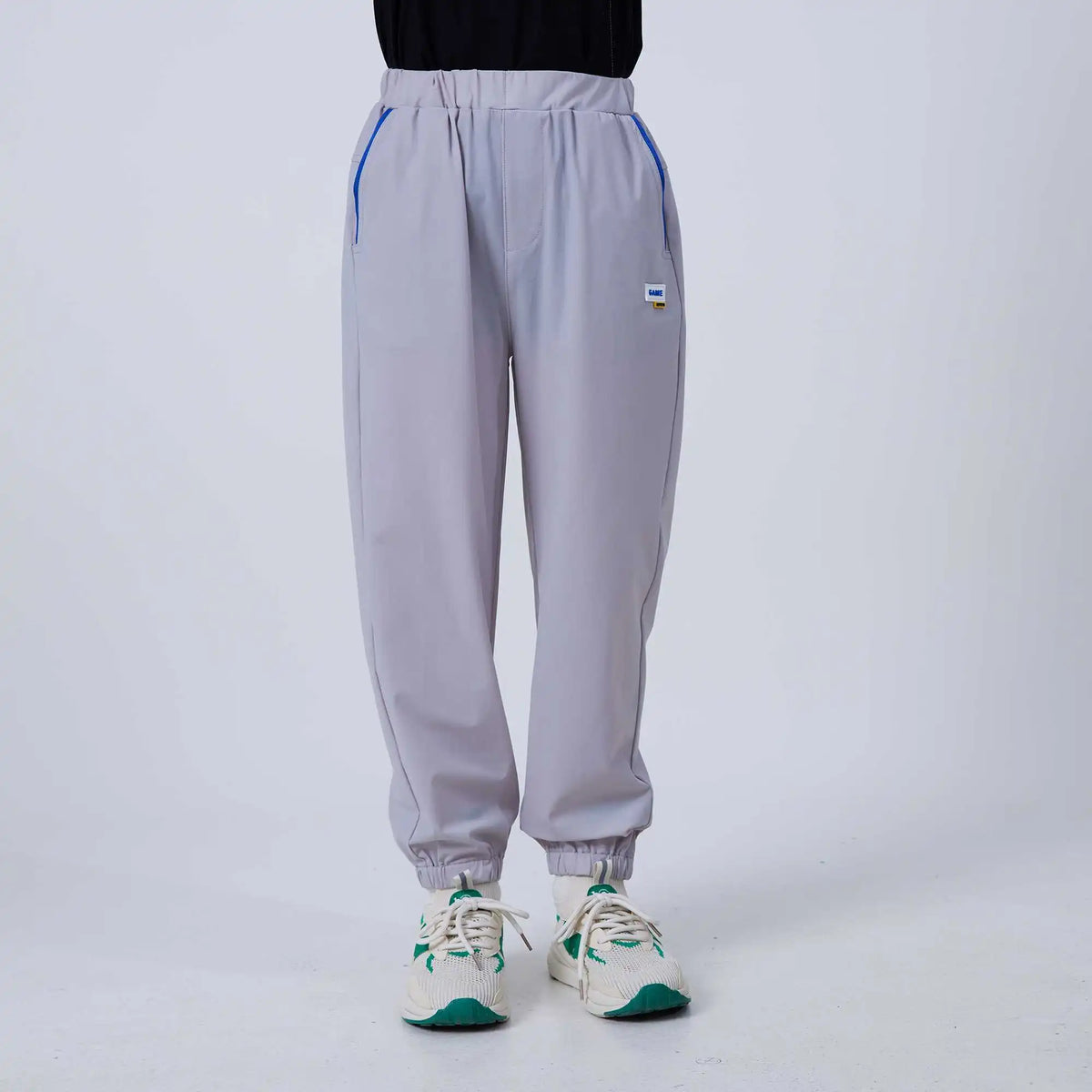 ankle tied fashion pants for boys image