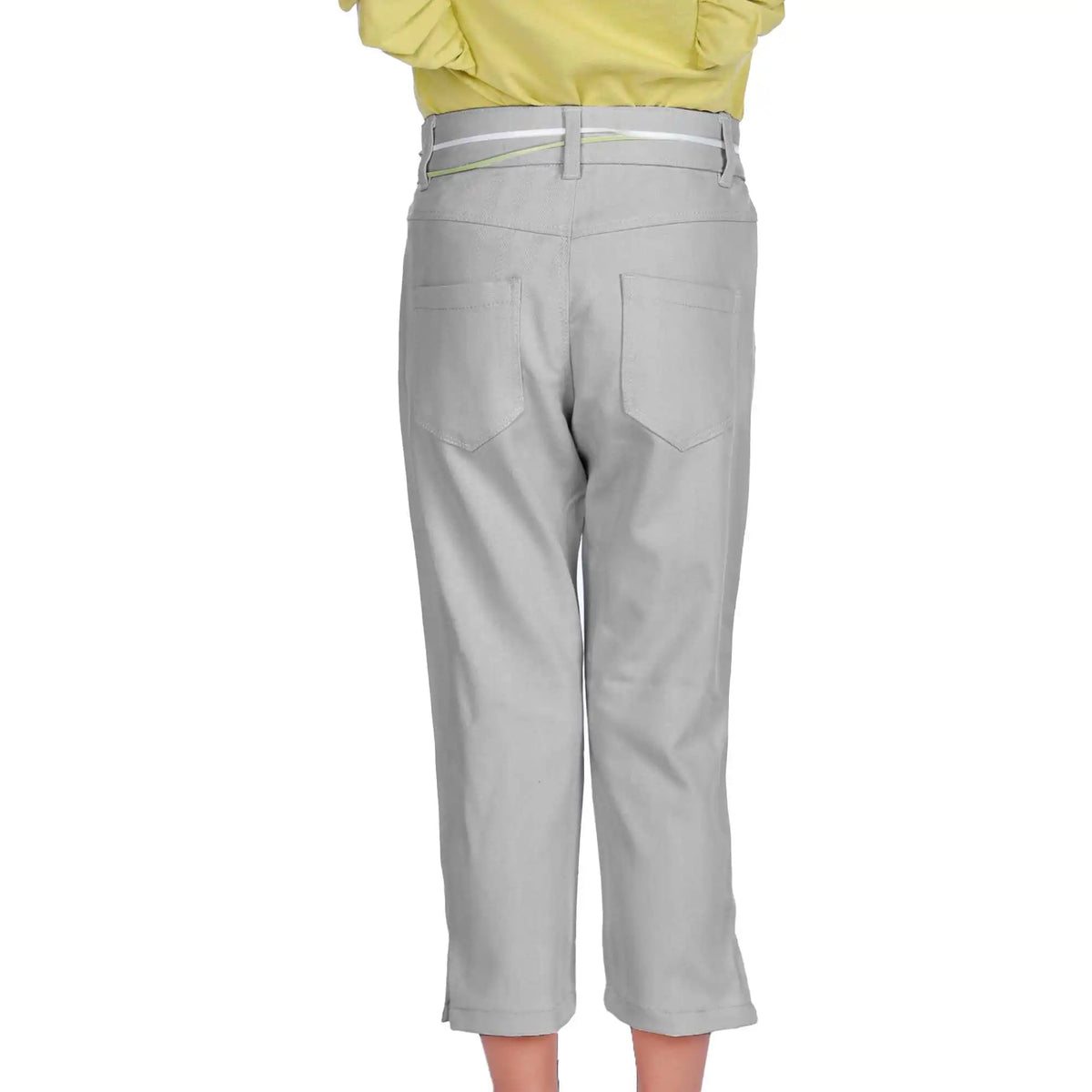 Skinny Elegant Pants For Girls 110 | 4-5Y Light Gray 110 | 4-5Y,58,56,40,62 Image