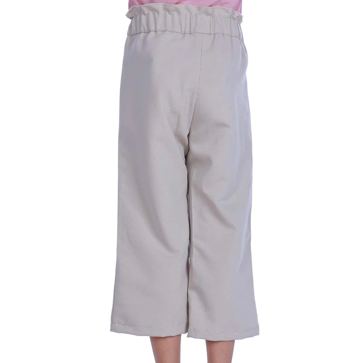 Straight-Leg Elegant Pants For Girls 110 | 4-5Y Dark Beige 110 | 4-5Y,63,45,42.5,67 Image