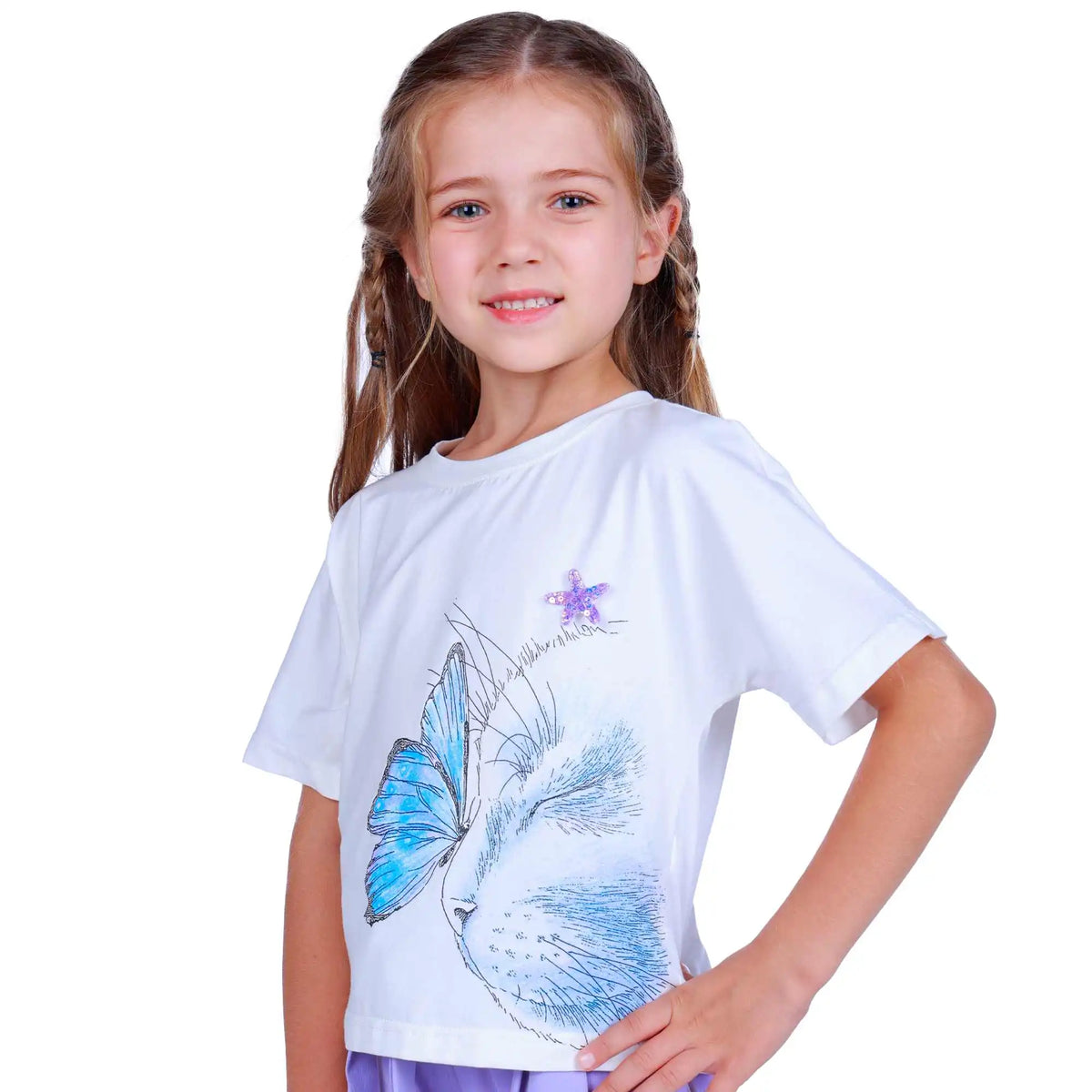 Printed Elegant T.Shirt For Girls