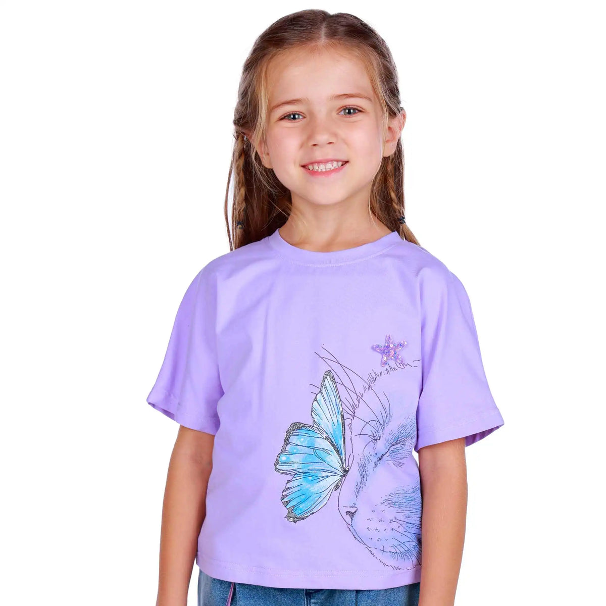 Printed Elegant T.Shirt For Girls