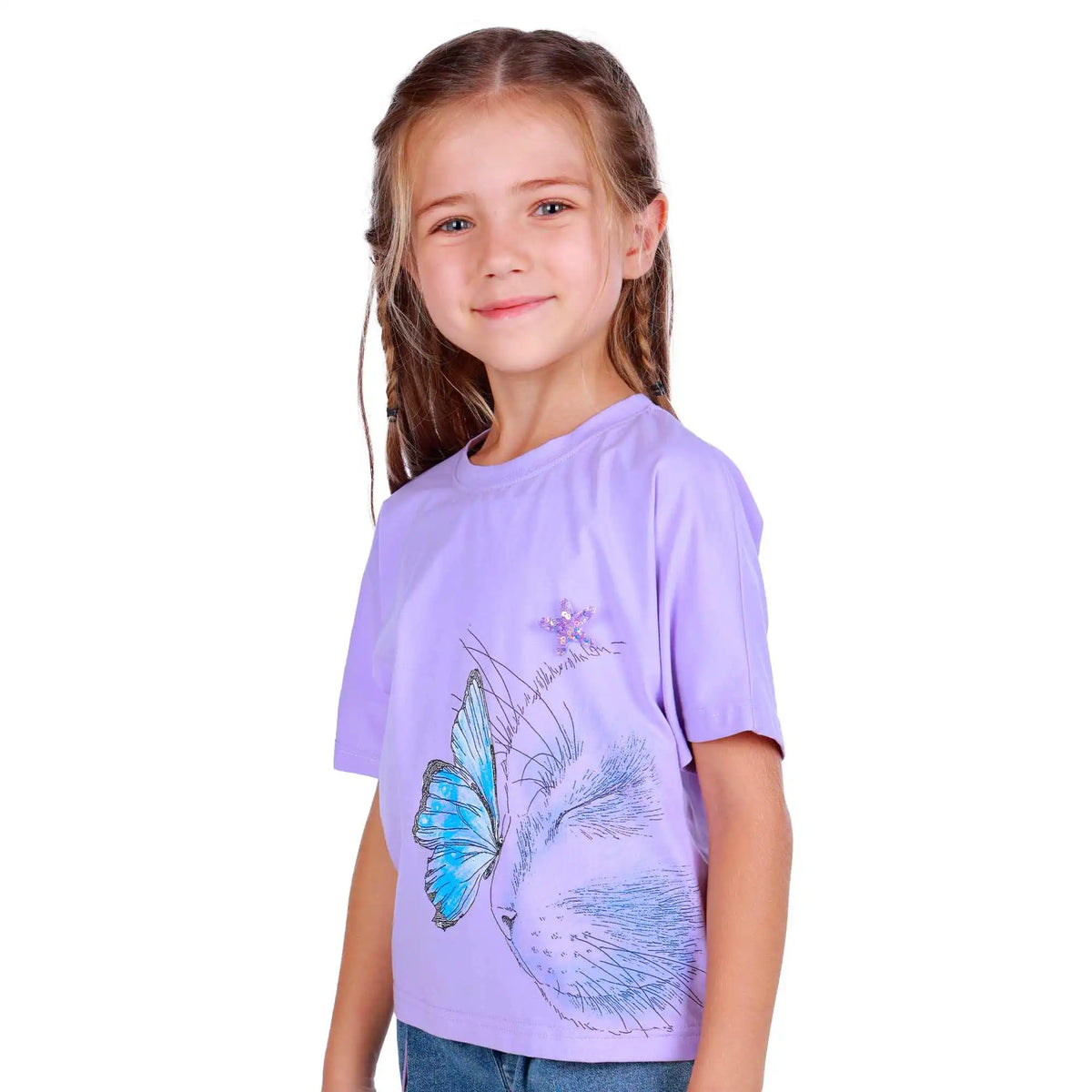 Printed Elegant T.Shirt For Girls