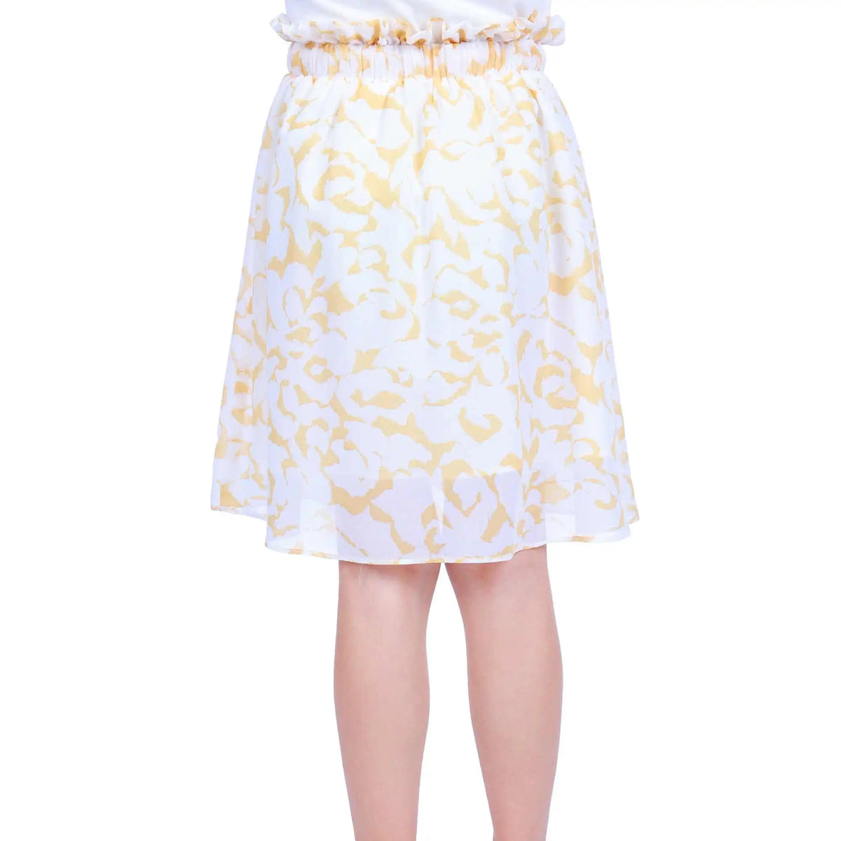 Kalush Elegant Skirt For Girls 110 | 4-5Y Beige Flower 110 | 4-5Y,42,45,, Image