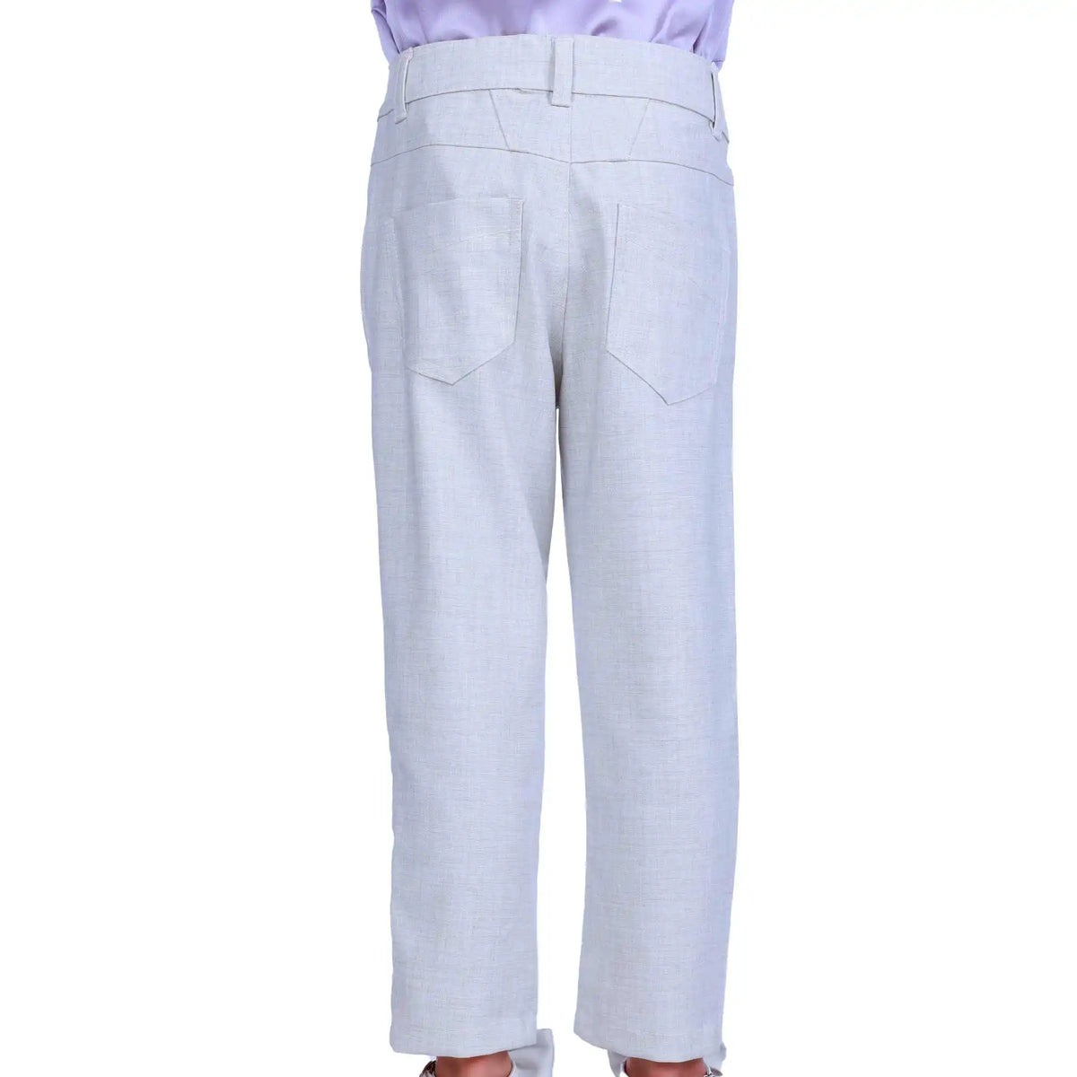 Ordinary Elegant Pants For Girls 110 | 4-5Y Light Gray 110 | 4-5Y,58,56,40,62 Image