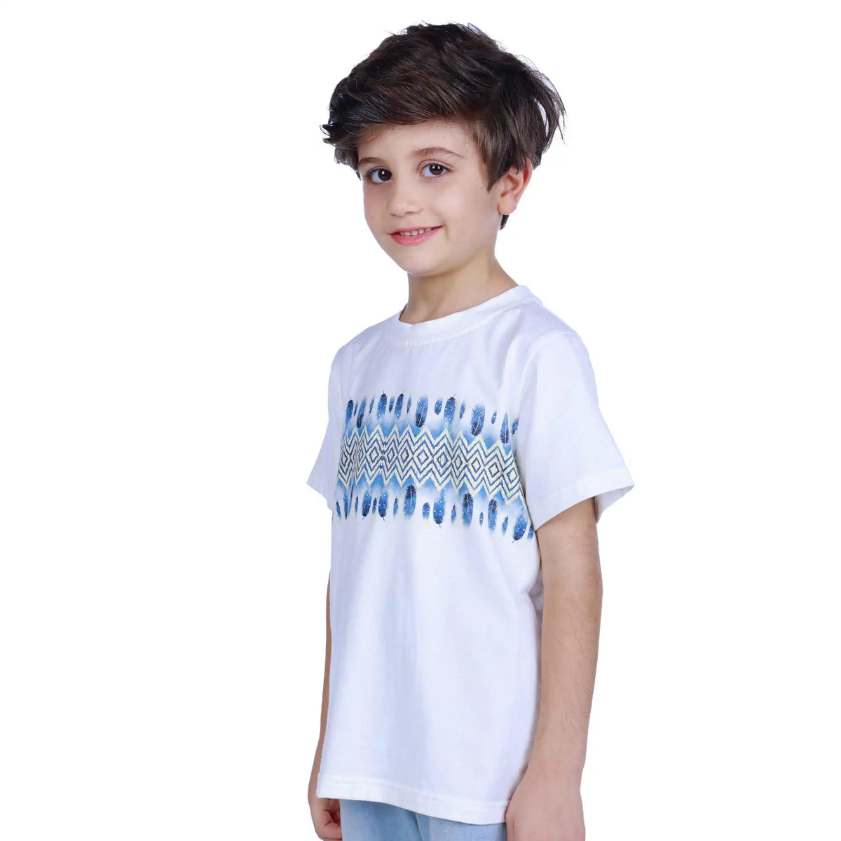 printed elegant t shirt for boys image