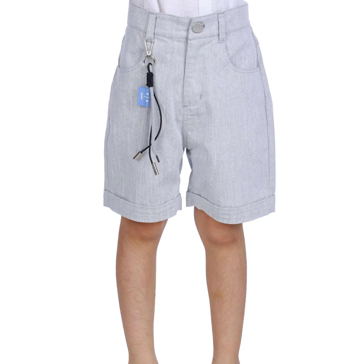 Ordinary Elegant Shorts For Boys 100 | 3Y Light Gray 100 | 3Y,31,52,41.5,66 Image