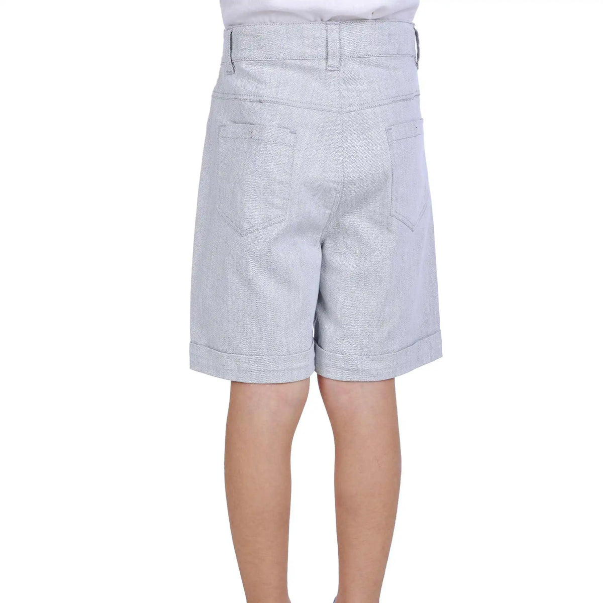 Ordinary Elegant Shorts For Boys 110 | 4-5Y Light Gray 110 | 4-5Y,34,56,44,70 Image