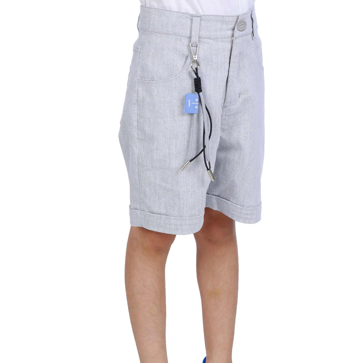 Ordinary Elegant Shorts For Boys 130 | 7-8Y Light Gray 130 | 7-8Y,40,63,49,78 Image