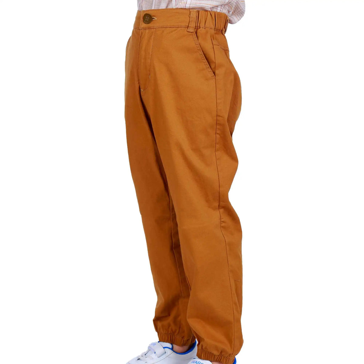 ankle tied elegant pants for boys image