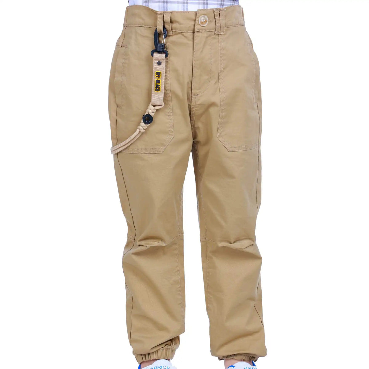 ankle tied elegant pants for boys image