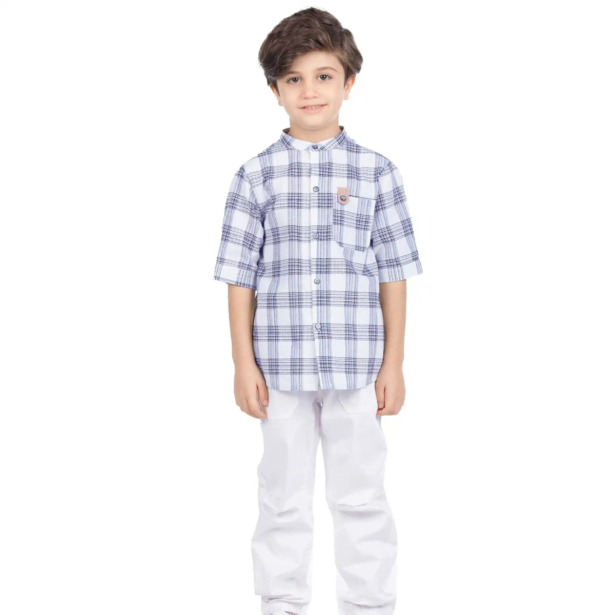 Ankle-Tied Elegant Pants For Boys 120 | 5-6Y Off White 120 | 5-6Y,72,54,46,74 Image