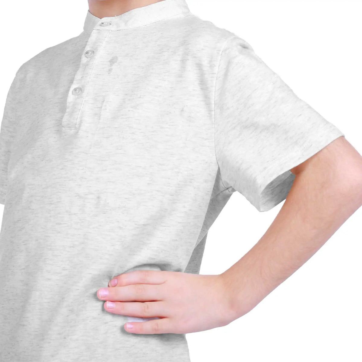 plain elegant t shirt for boys image