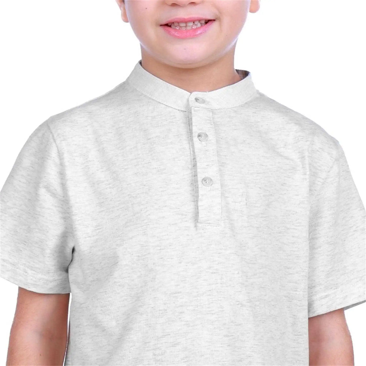 plain elegant t shirt for boys image