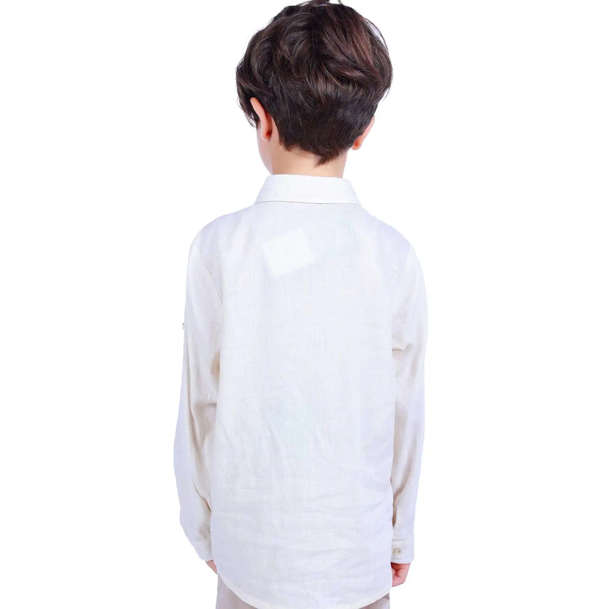 badge elegant shirt for boys image