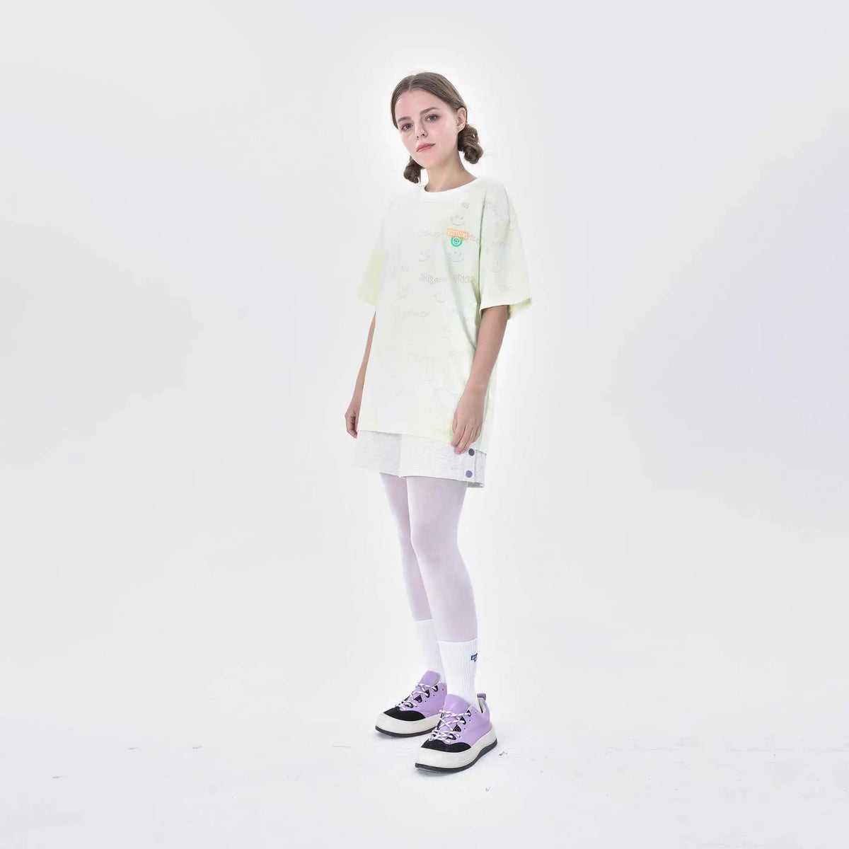 Dip-Dye Casual T.Shirt For Women