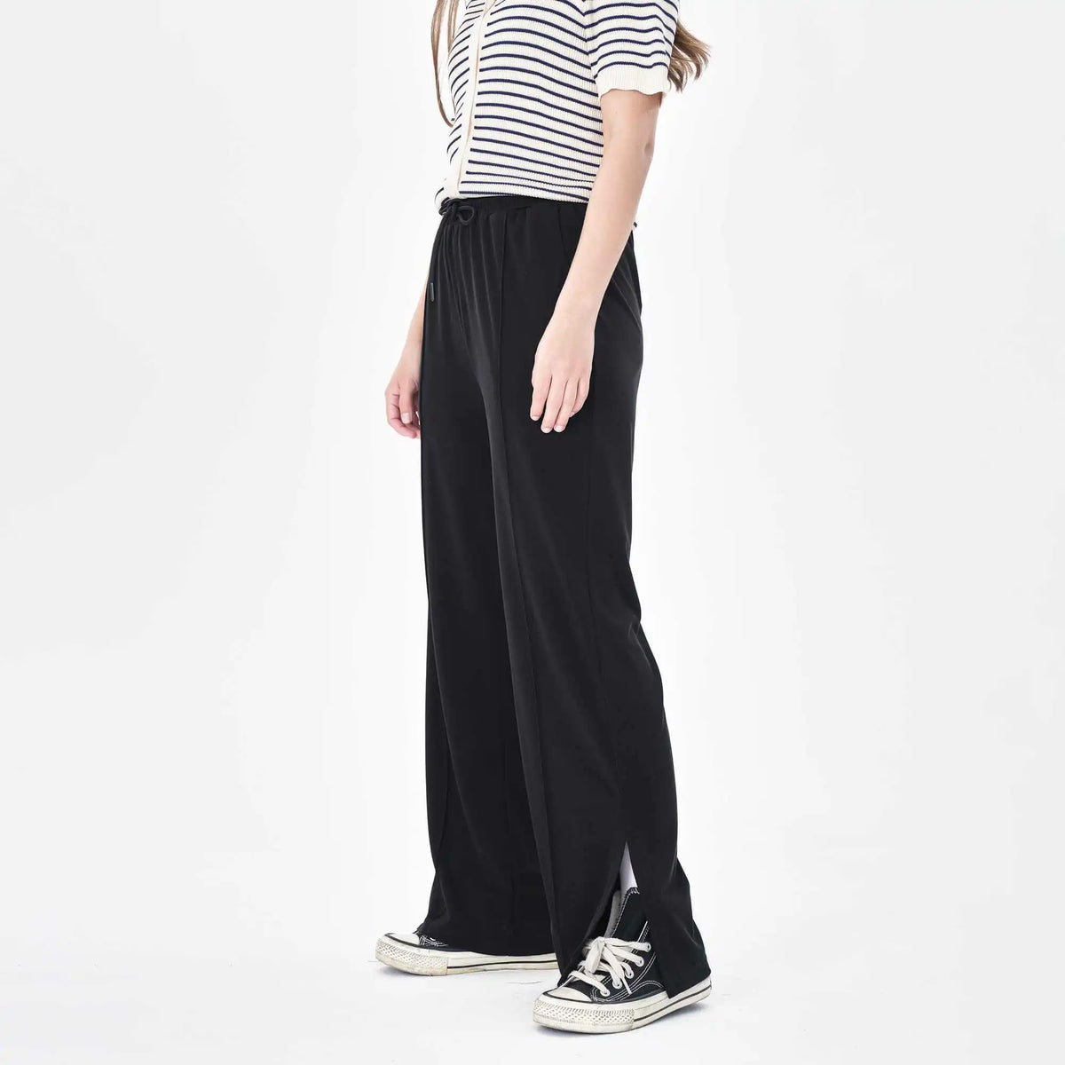 wide leg casual pants for women image