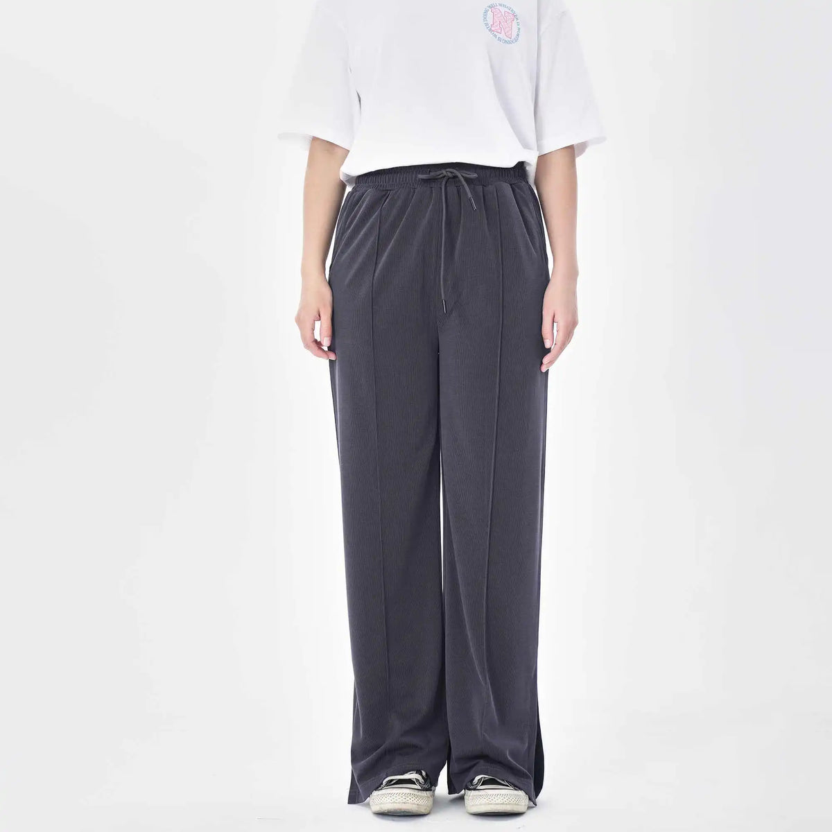 wide leg casual pants for women image