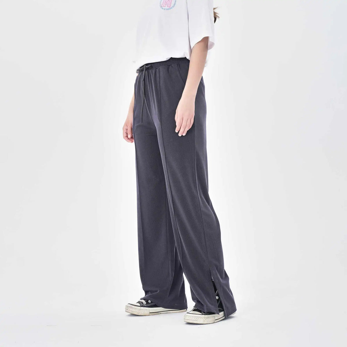 wide leg casual pants for women image