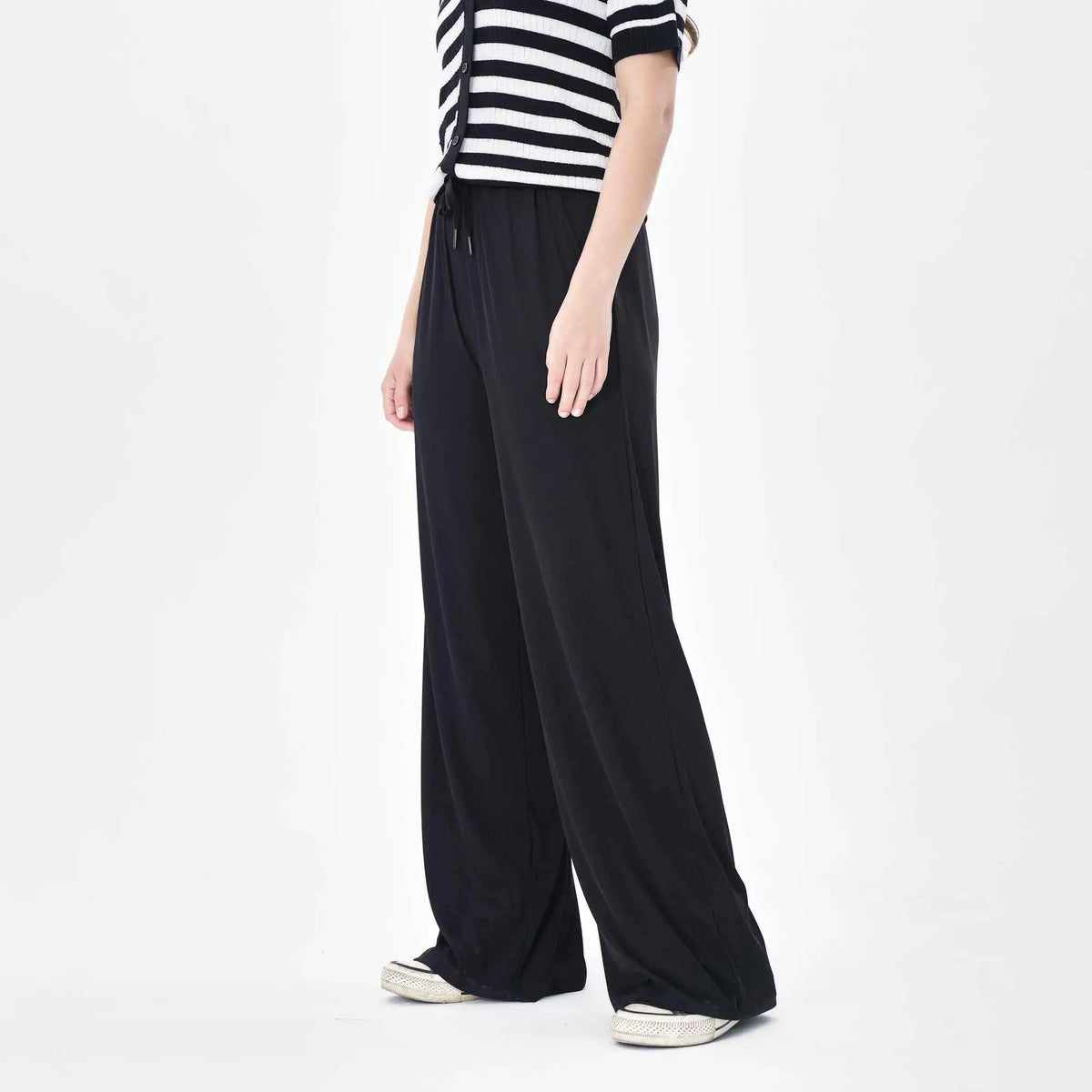 wide leg casual pants for women image