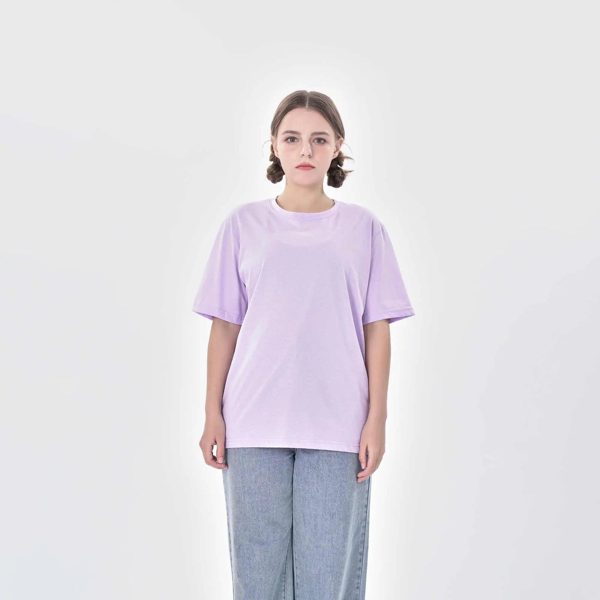 Printed Casual T.Shirt For Women XS Light Purple 63,97,23,, Image