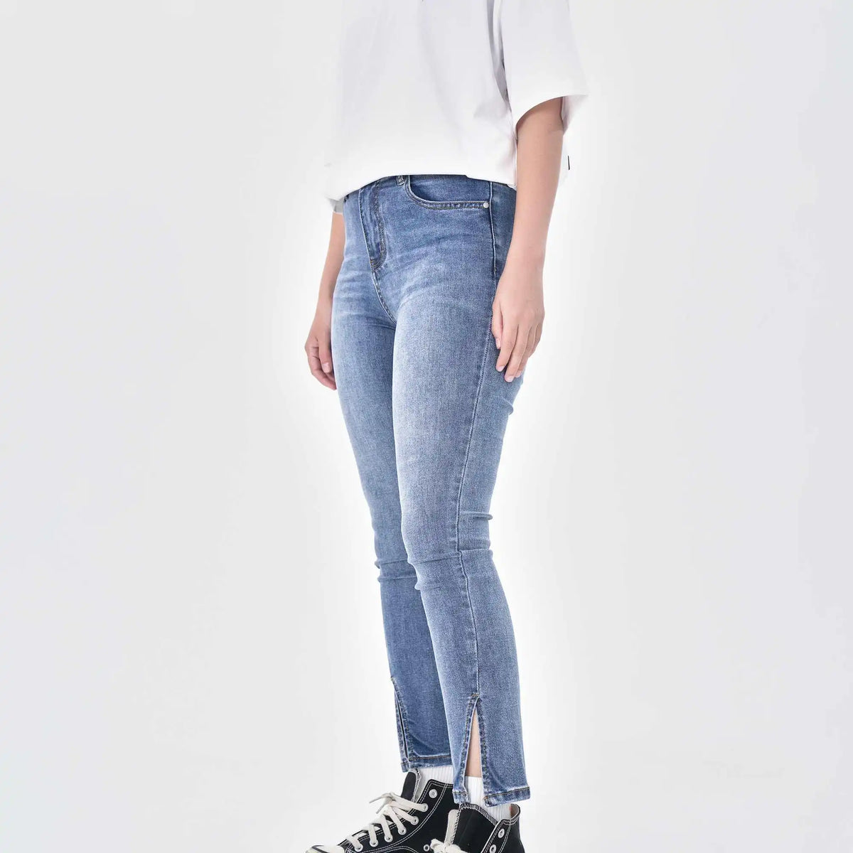 Straight-Leg Casual Pants For Women