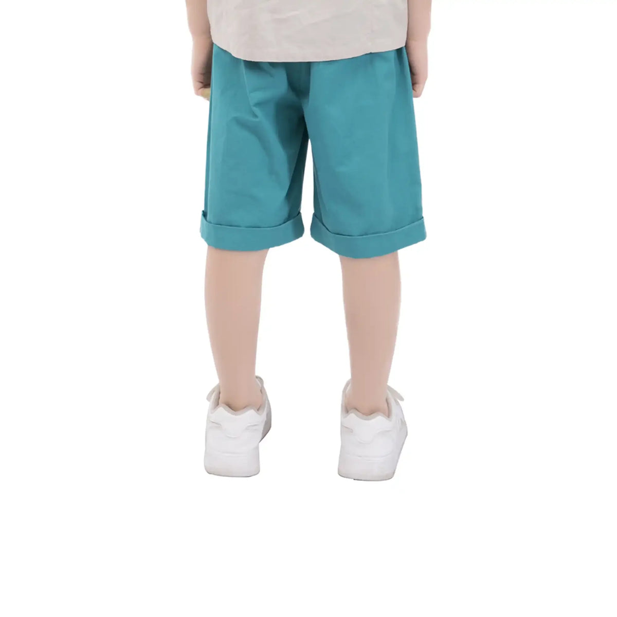 Baggy Casual Shorts For Boys 110 | 4-5Y Lake Blue 110 | 4-5Y,39,48,47,78 Image