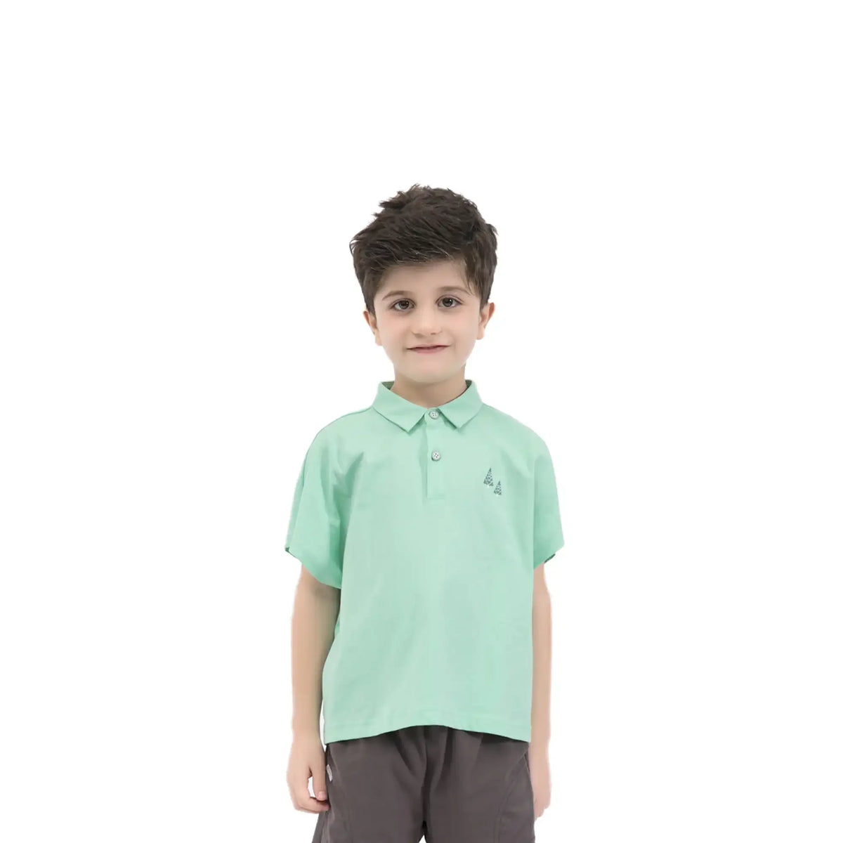 Printed Casual Polo Shirt For Boys