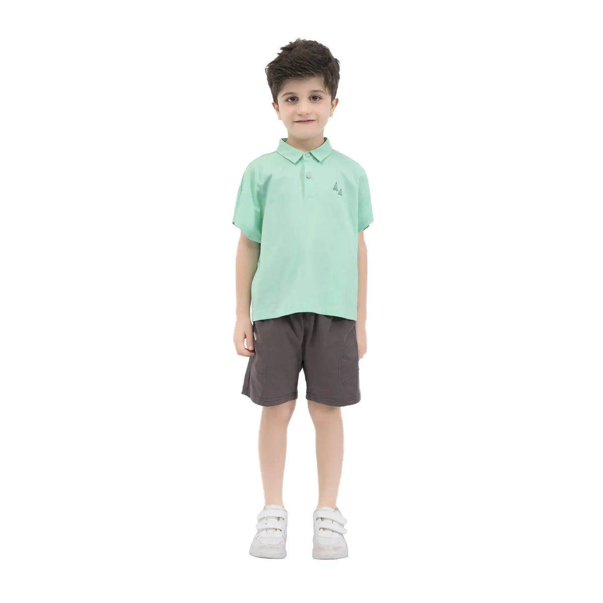 Printed Casual Polo Shirt For Boys