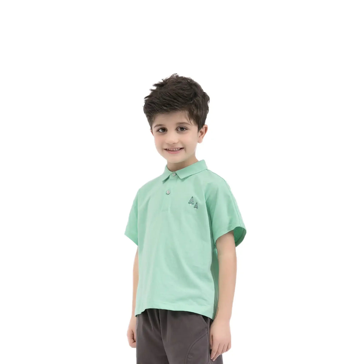 Printed Casual Polo Shirt For Boys