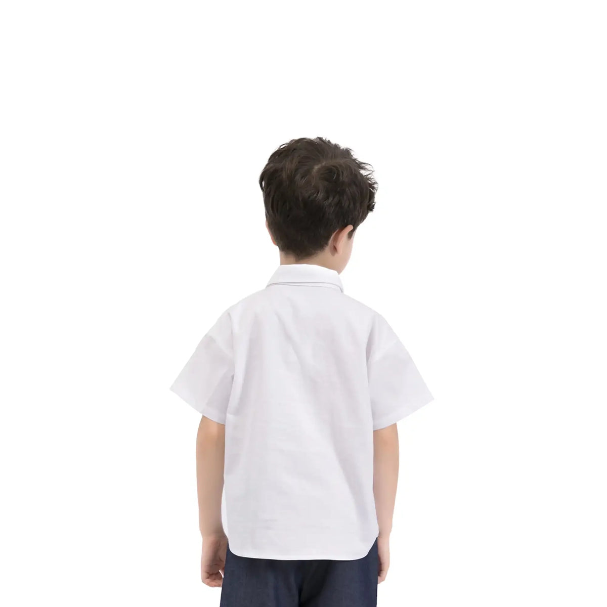 plain casual shirt for boys image