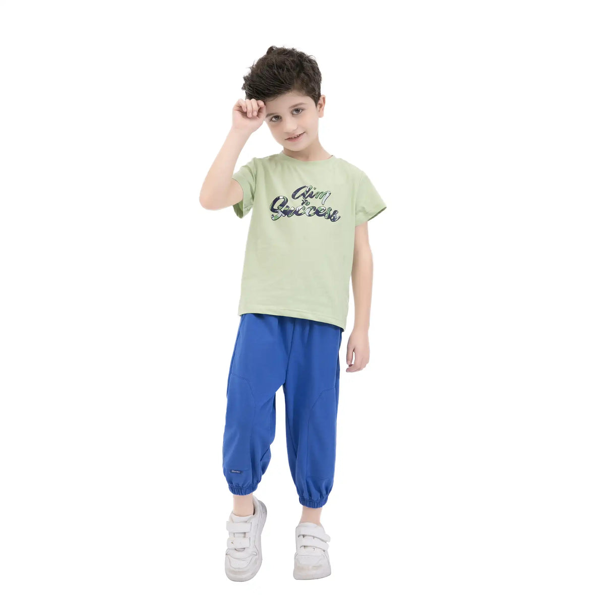 printed casual t shirt for boys image