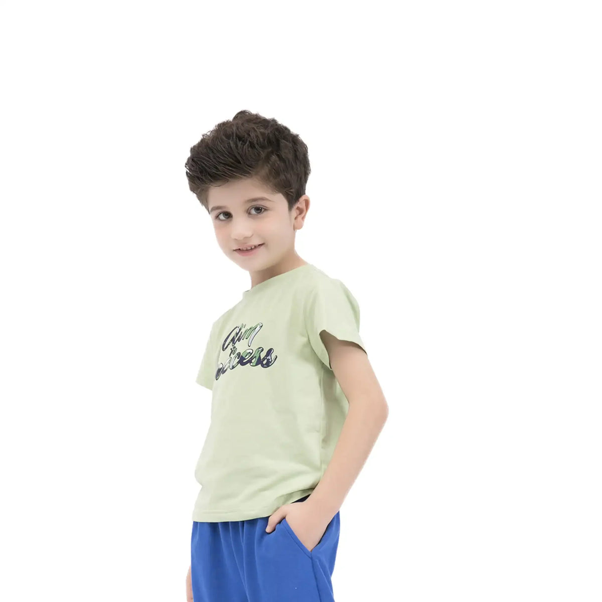 printed casual t shirt for boys image