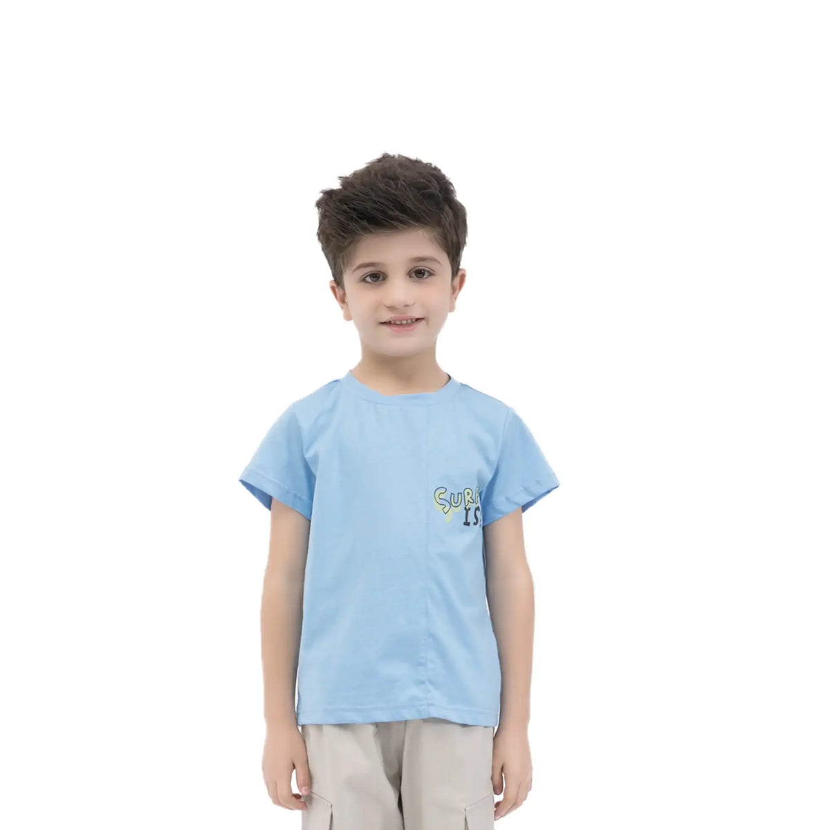 printed casual t shirt for boys image