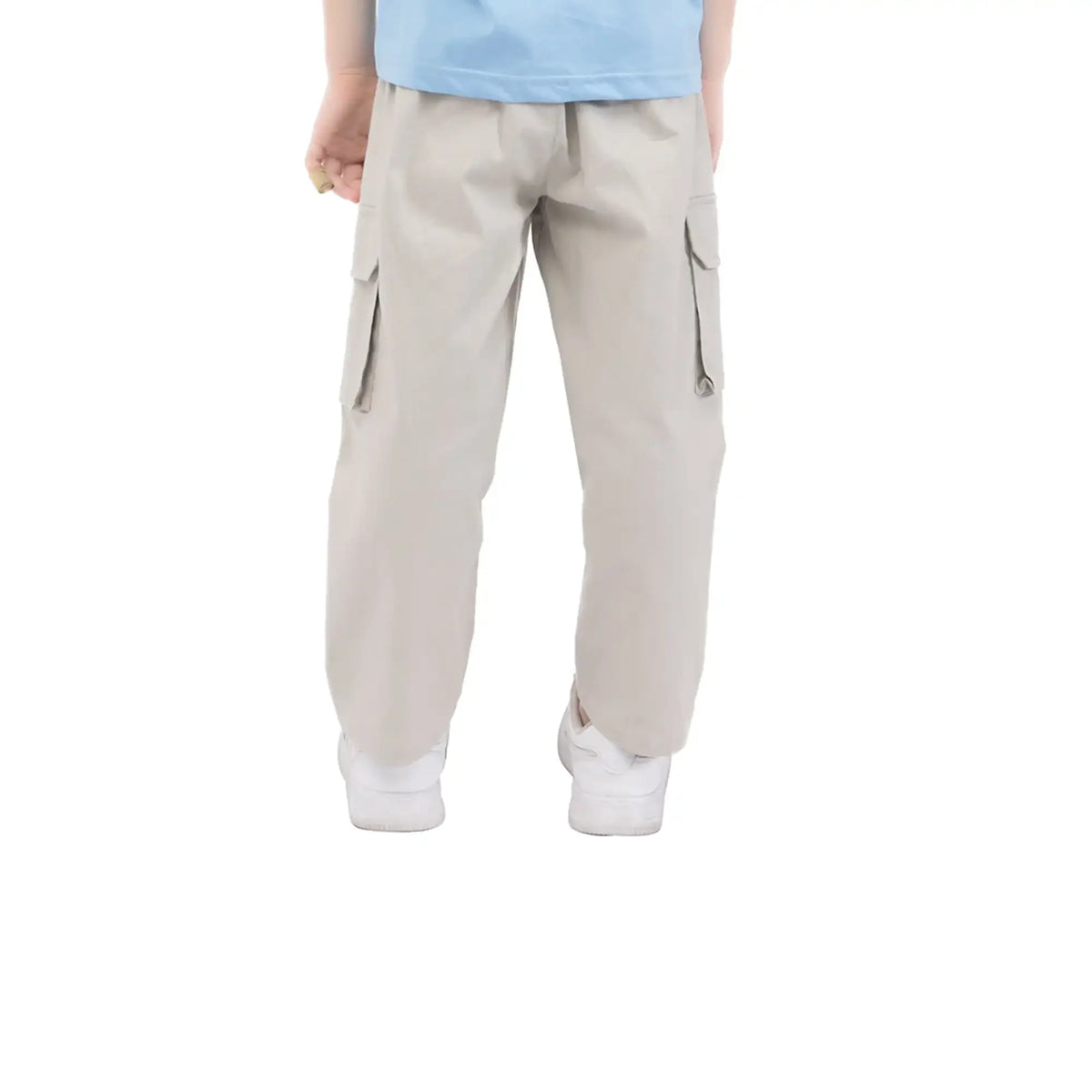 Straight-Leg Casual Pants For Boys 110 | 4-5Y Light Gray 110 | 4-5Y,63,48,47,78 Image