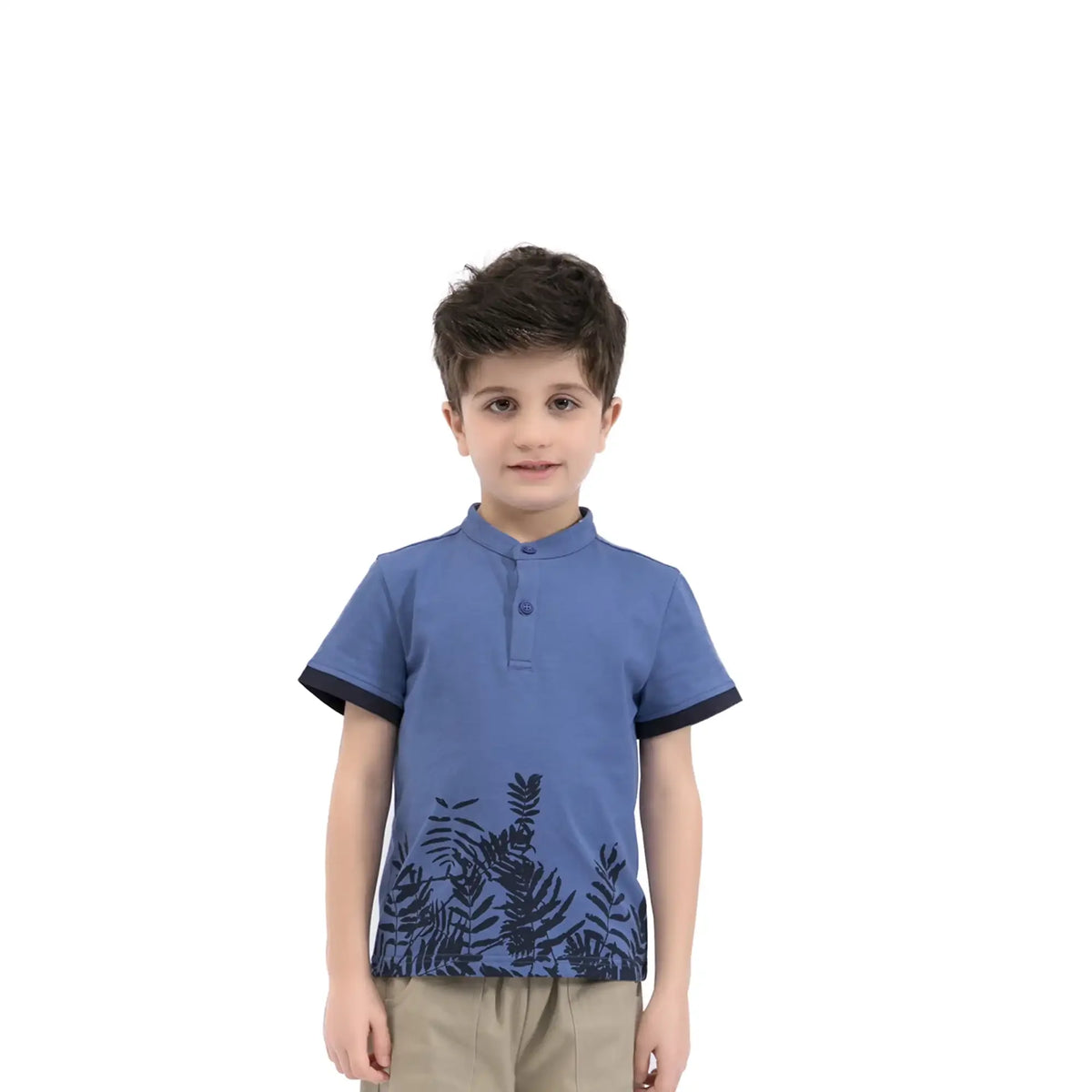 printed casual t shirt for boys image