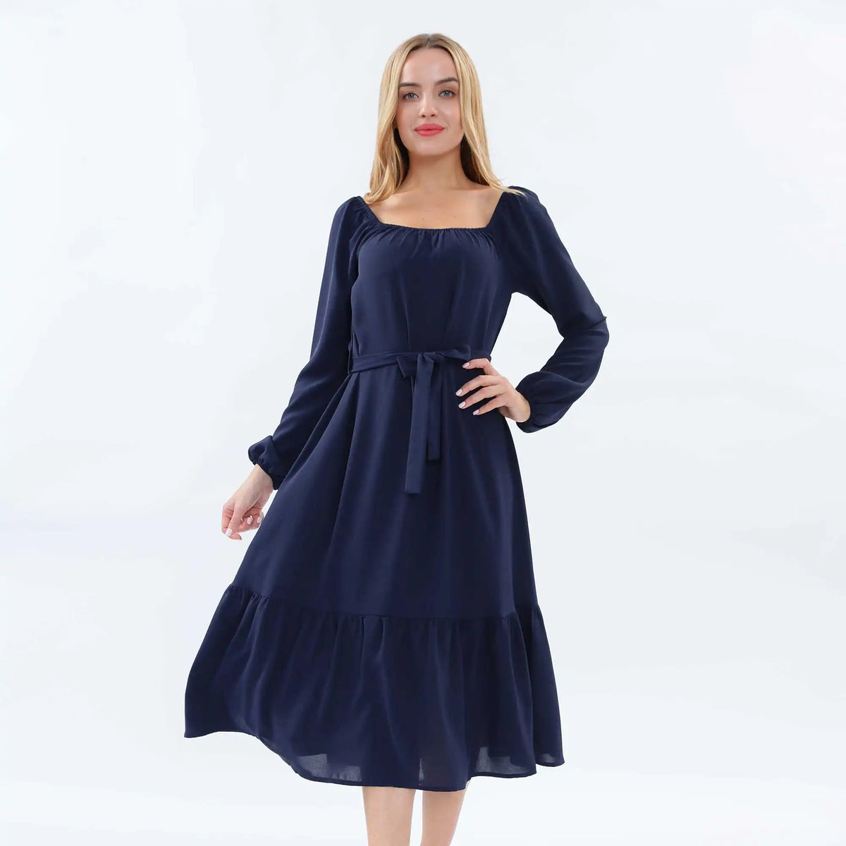 Plain Fashion Dress For Women