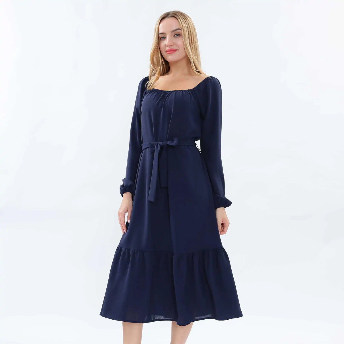 Plain Fashion Dress For Women