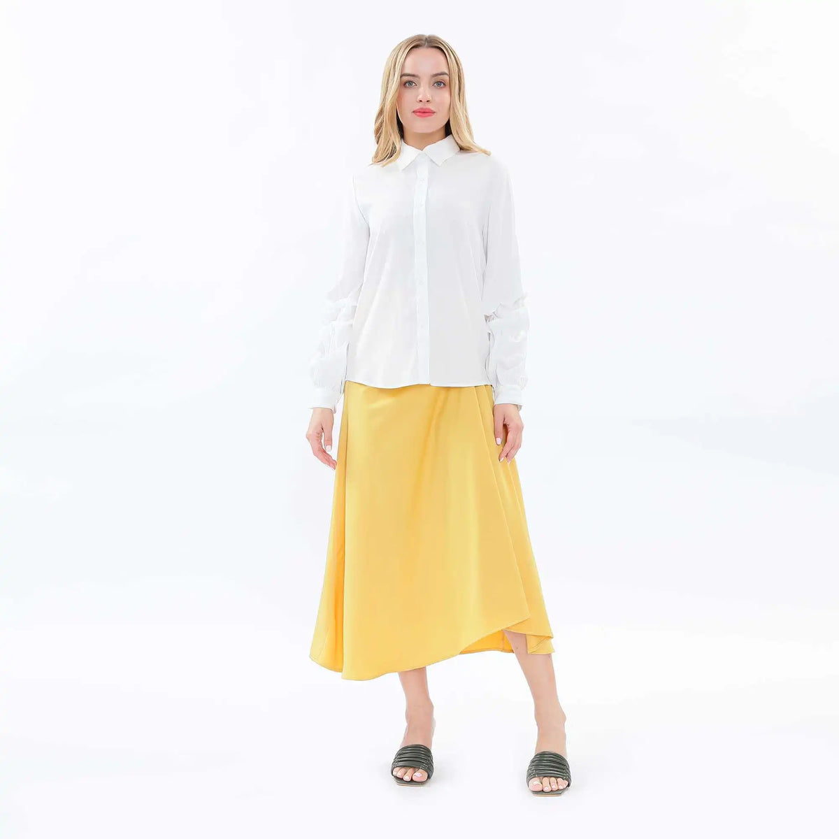 plain fashion shirt for women image