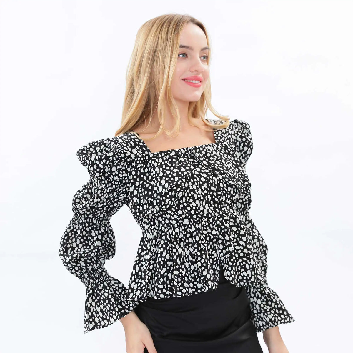 Printed Fashion Blouse For Women