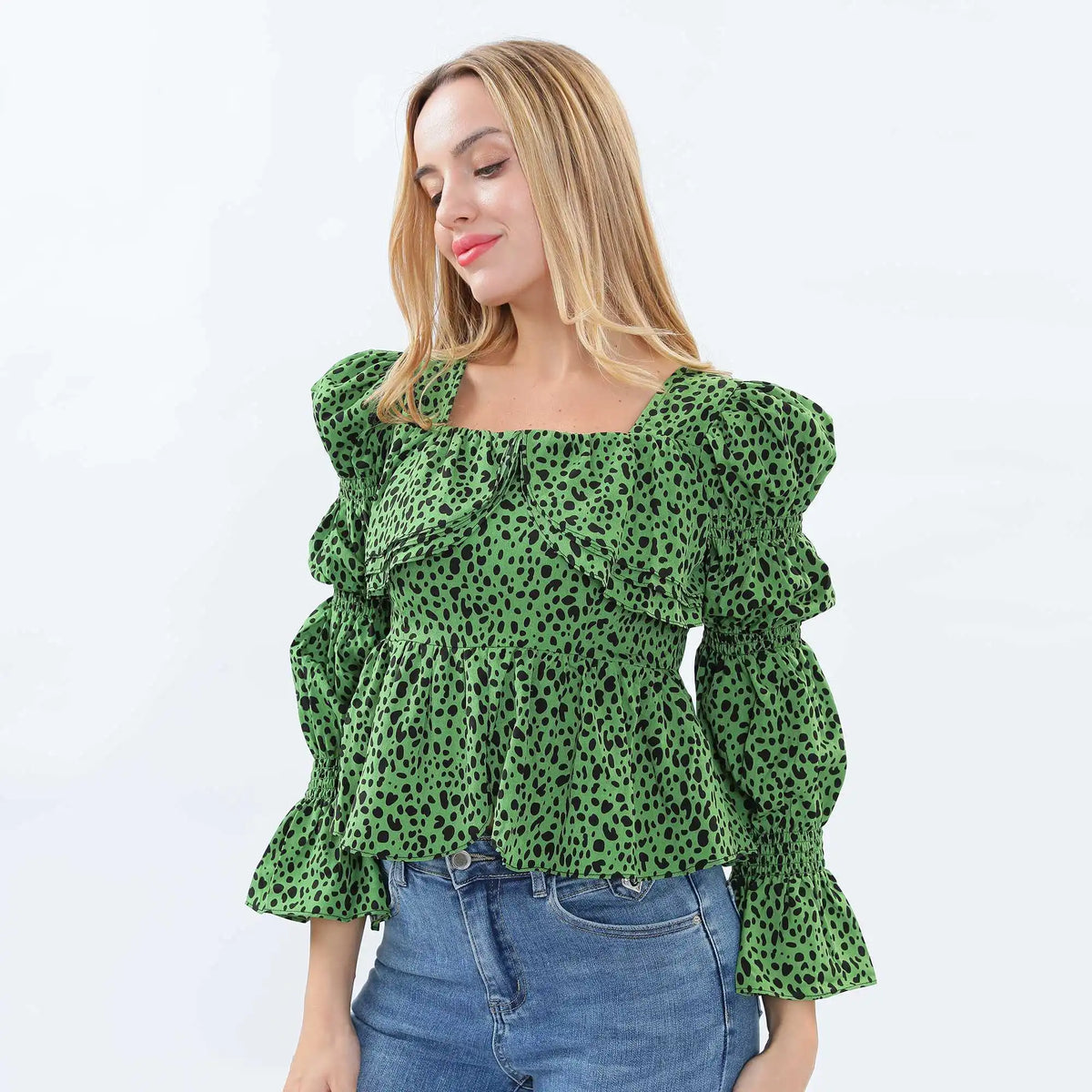 Printed Fashion Blouse For Women