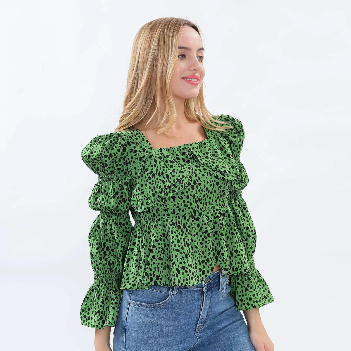 Printed Fashion Blouse For Women