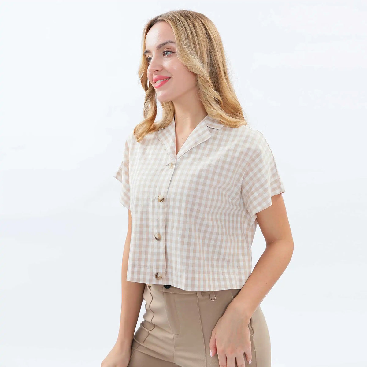 Checked Fashion Shirt For Women