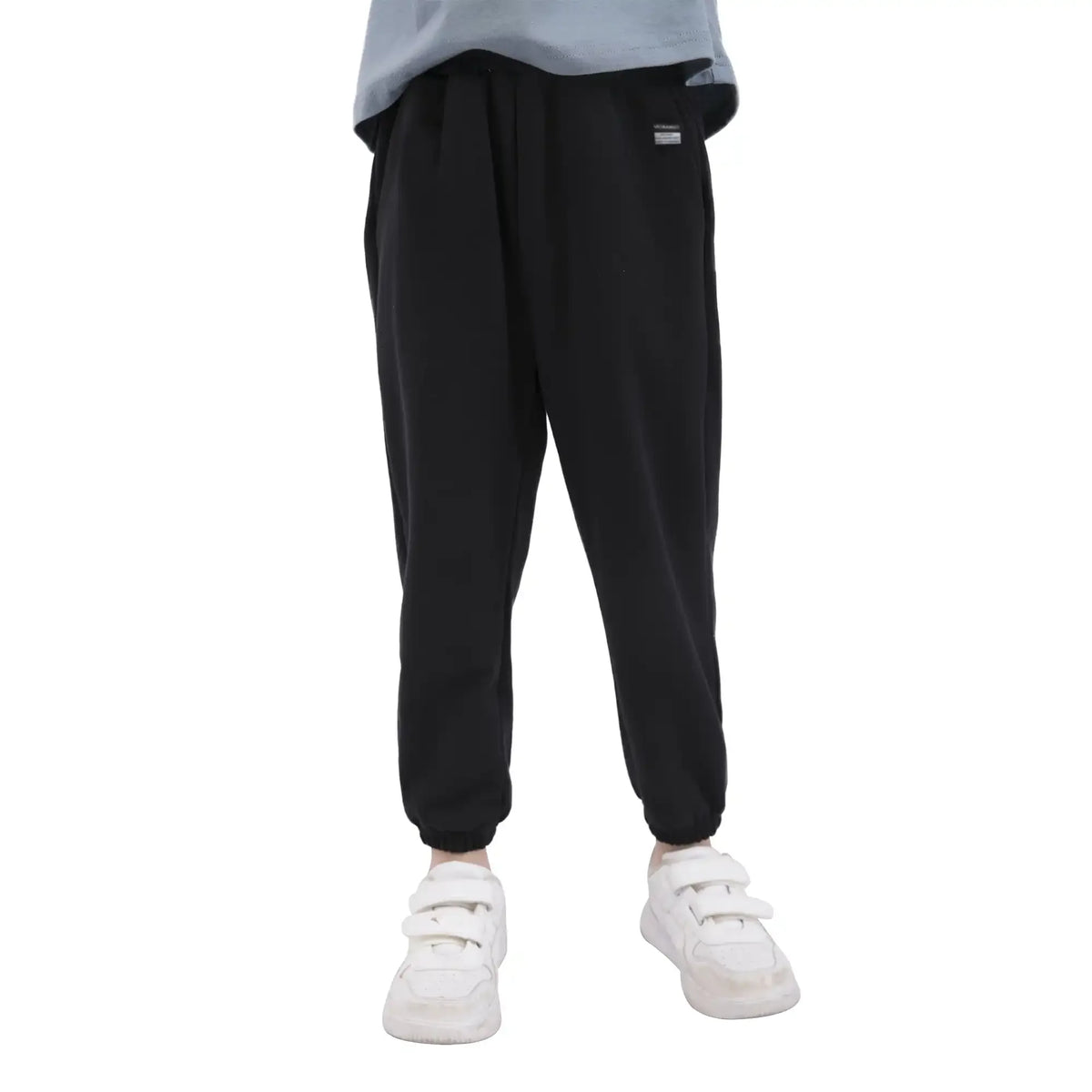 Ankle-tied Basic Pants For Boys