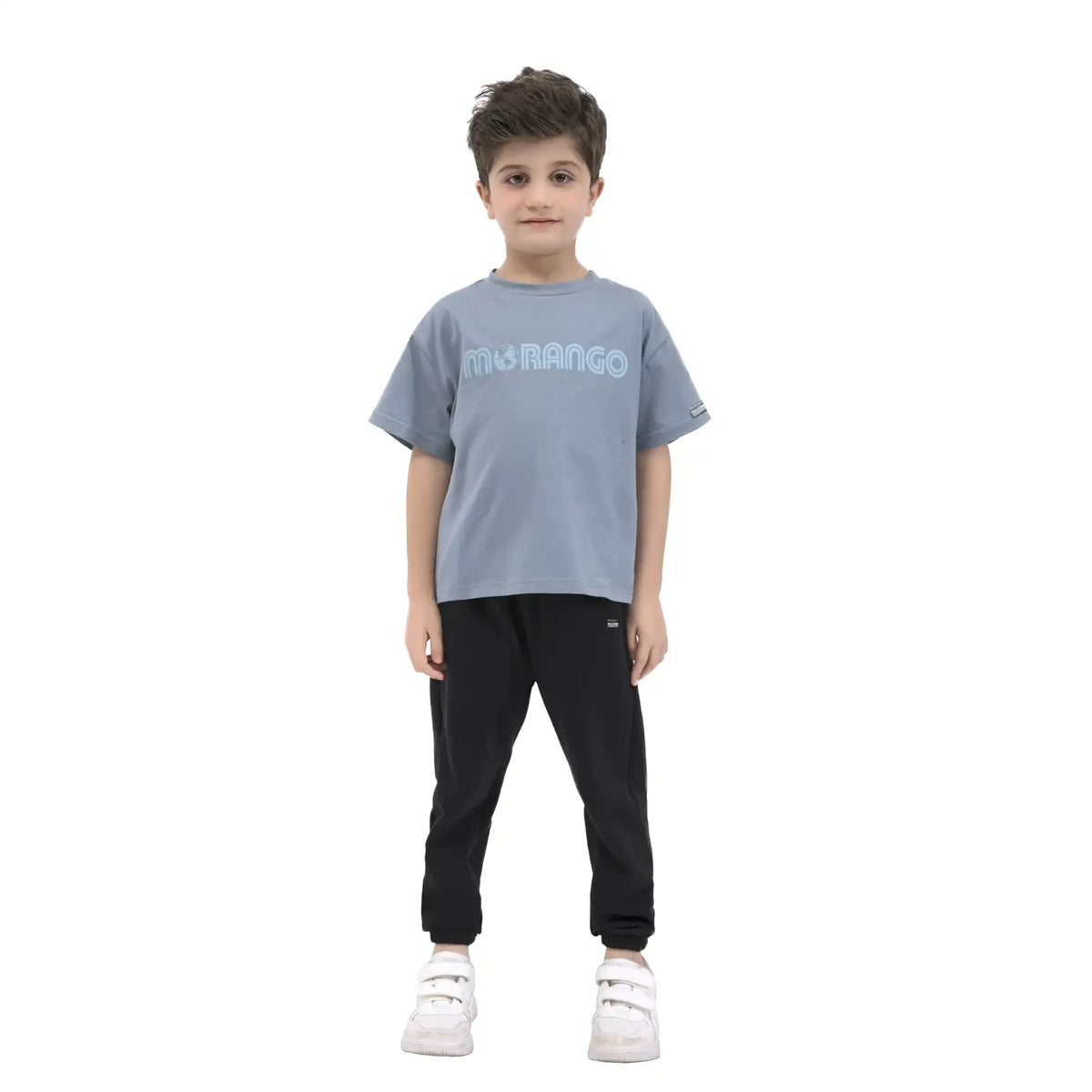 Ankle-tied Basic Pants For Boys