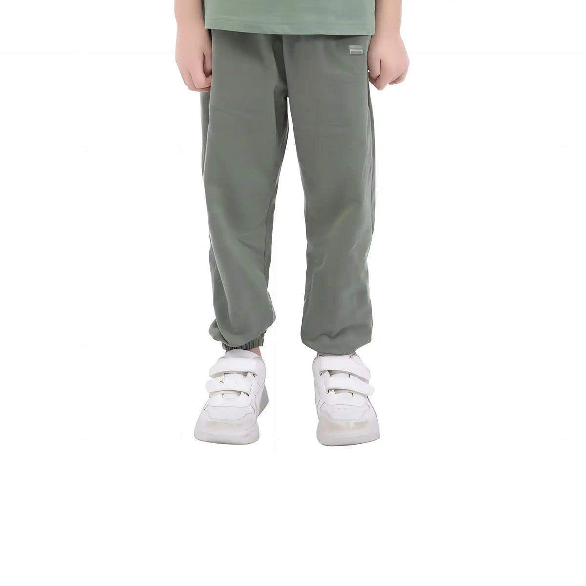 Ankle-tied Basic Pants For Boys