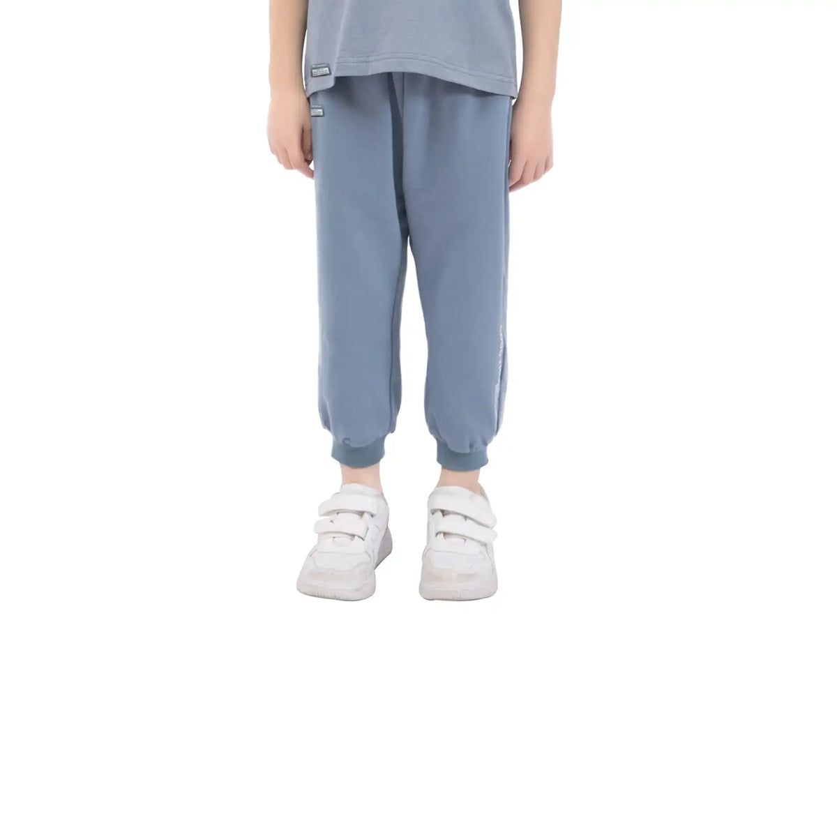 ankle tied basic pants for boys image