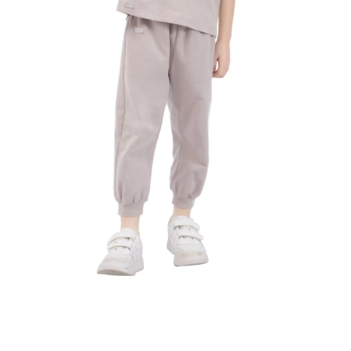 ankle tied basic pants for boys image