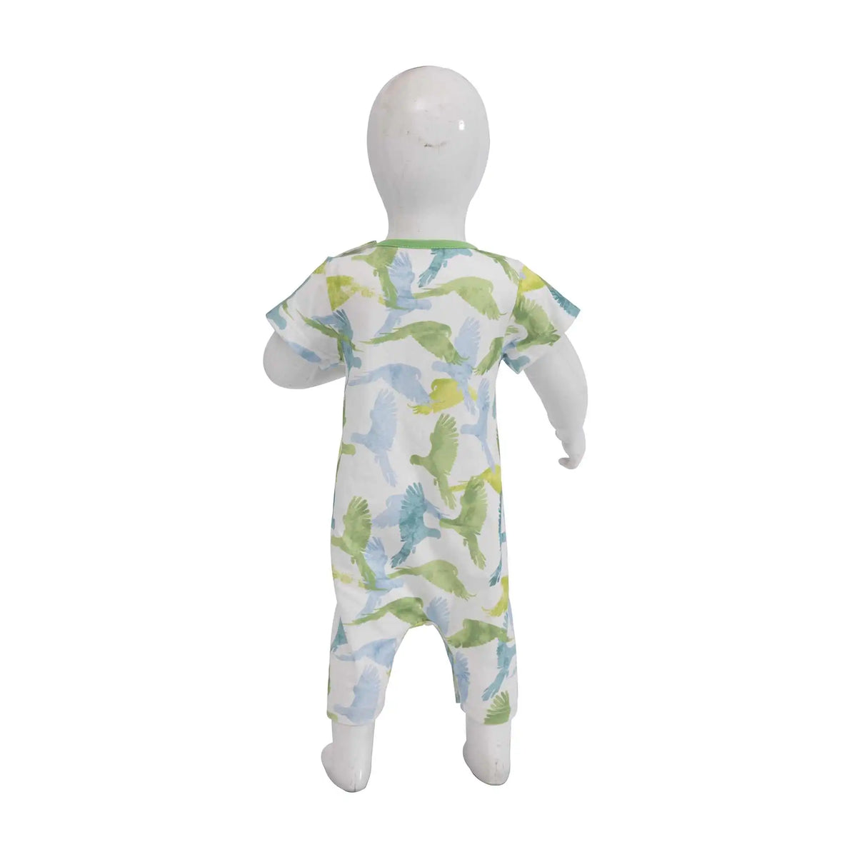 printed casual romper for baby boy image