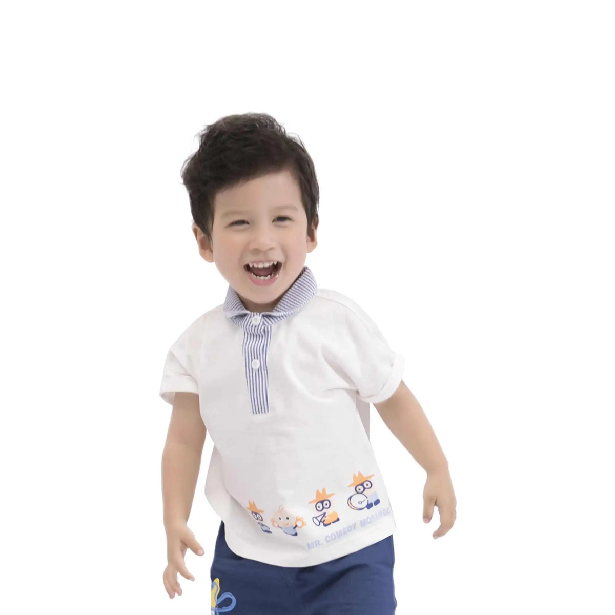 Printed Casual Polo Shirt For Baby Boy