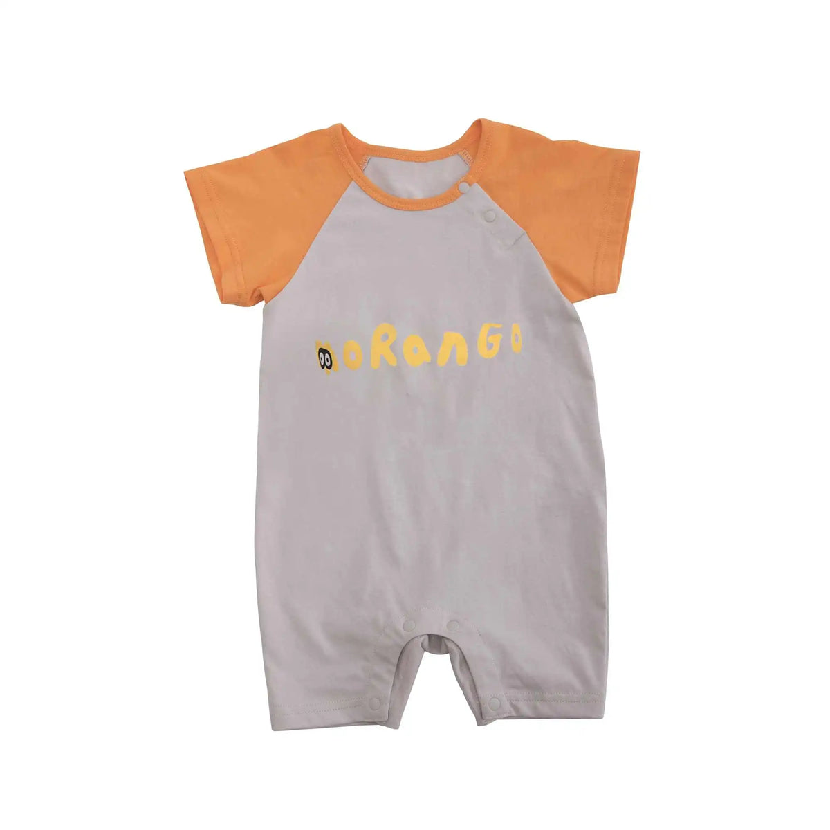 printed casual romper for baby boy image